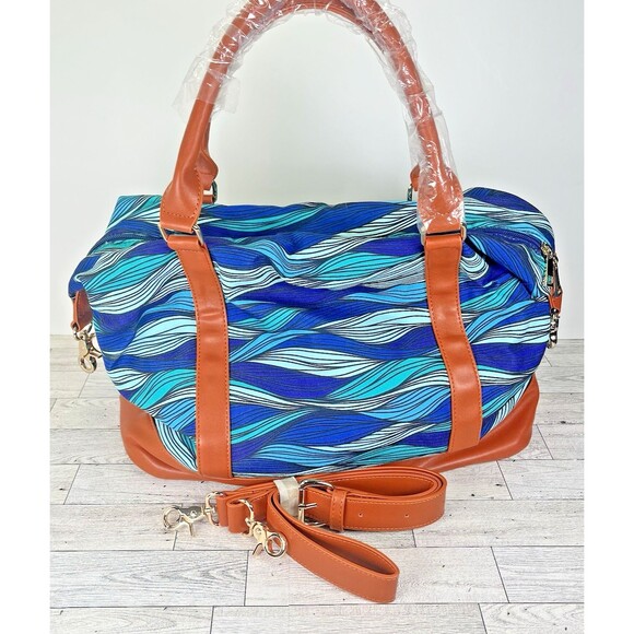 CAMTOP Canvas Weekender Bag Carry On Travel Tote Overnight Duffel Bag with Strap - Picture 1 of 13